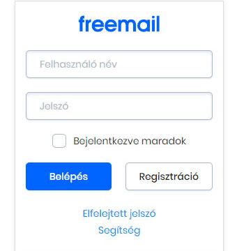 freemail bejelentkezés
