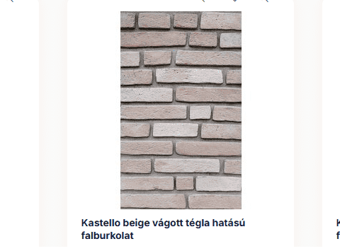 tégla hatású burkolat