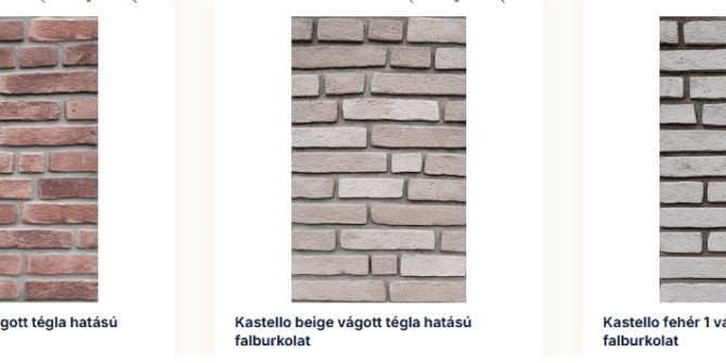 tégla hatású burkolat